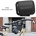 HeroFiber Sony Wireless Portable Bluetooth Speaker (XB10) with Extra Bass & Water-Resistance Design (Black) + USB Charging Cable + Wall Adapter + Aux Cable Ultra Gentle Cleaning Cloth