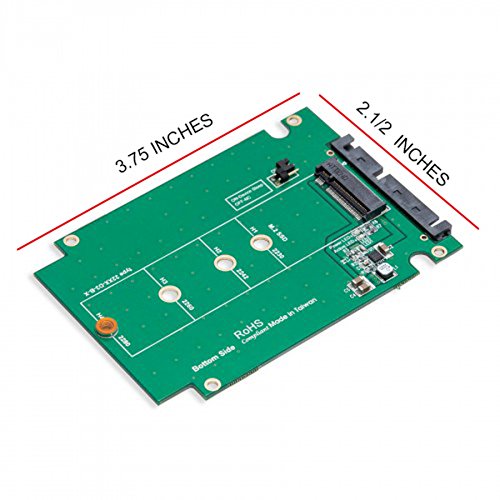 Syba SY-ADA40092 2.5" SATA III to M.2 (NGFF) SSD 2.5" Enclosure