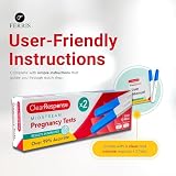 FERRIS Midstream Pregnancy Tests 2 Pack Early HCG Detection One-Step view 5