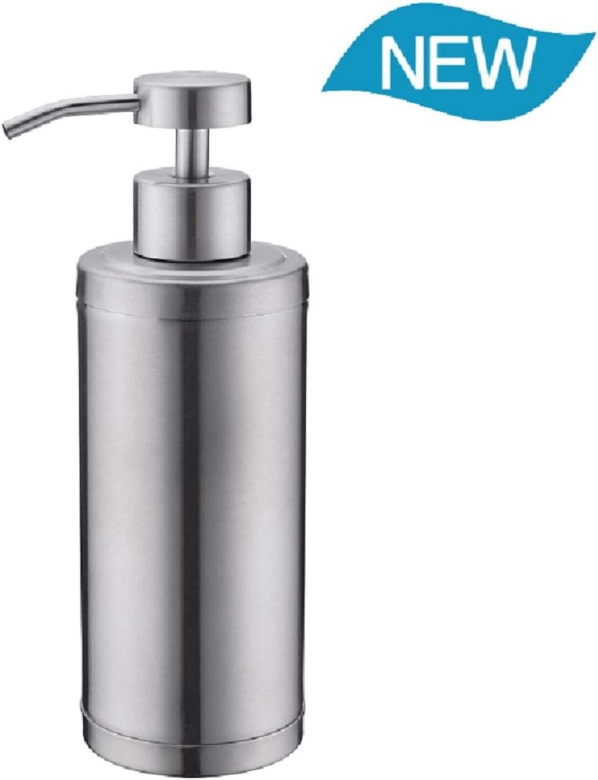 Soap Dispenser Pump Bathroom Kitchen 10 Oz 304L Stainless Steel Countertop Lotion