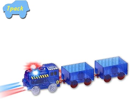 tracks glow rail car