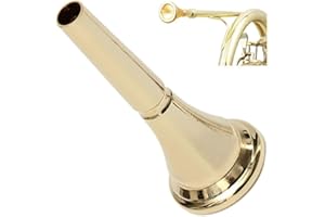 Trumpet Mouthpiece Professional Golden Plated Cornet Horn Replacement for Musical Instrument Accessories Mouthpiece Metal Fre