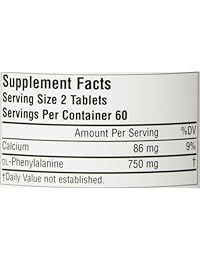 Source Naturals Dl-Phenylalanine, SN0163, 120, 1, 1