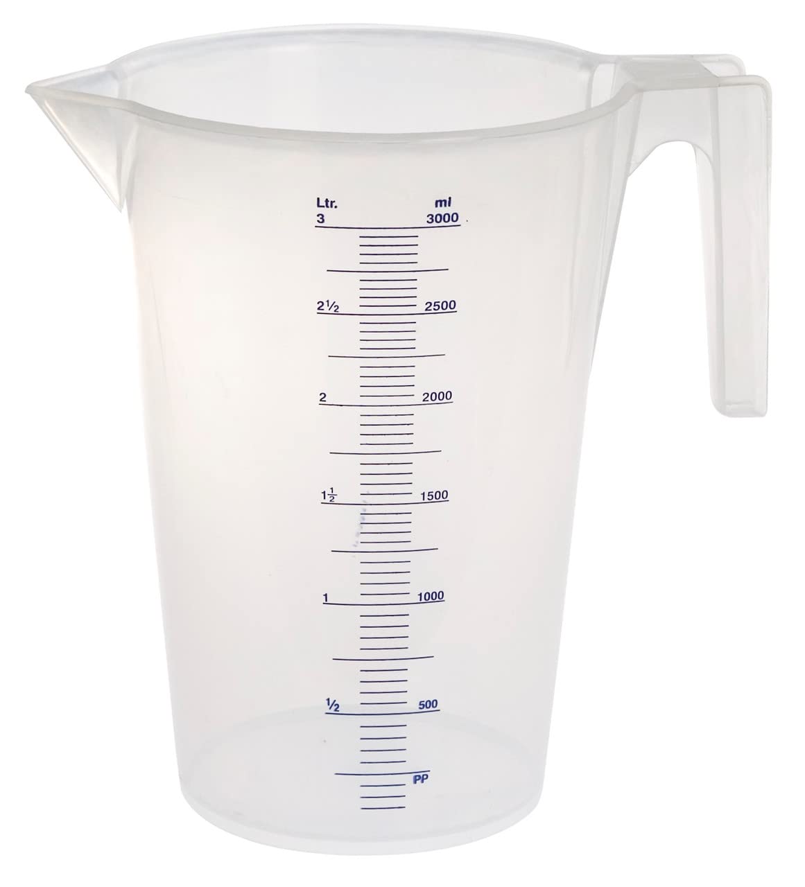 Heavy Duty Measuring Jug 3 litres Lightweight Strong Durable