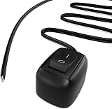 Hsthe Sea Car Rocker Switch On/Off 12V 10A Adhesive Mount Button view 2