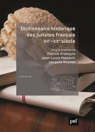 Dictionnaire historique des juristes français