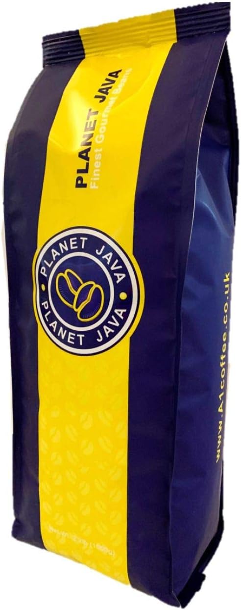 Planet Java Super Crema Coffee Beans - 25 x 1kg Wholesale Bulk Buy Case