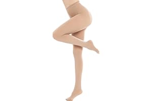 CozyWow Women's 80D Soft Solid Color Semi Opaque Footed Tights High Waist Womens Tights