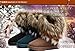 women winter warm high long snow Ankle boots faux fox rabbit fur tassel shoes