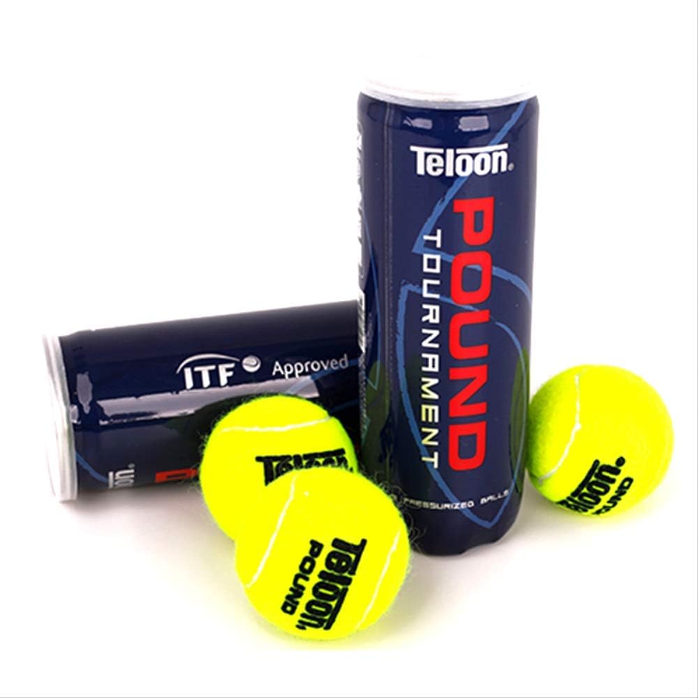 3pcs Rubber Tennis Balls Tournament Standard Cricket High