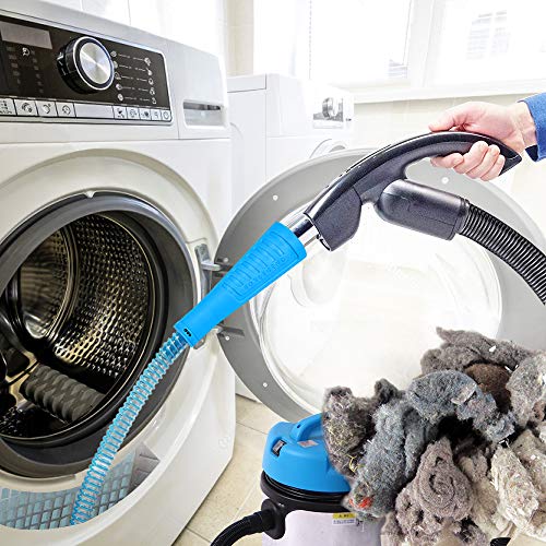 PetOde Dryer Vent Cleaner Kit Dryer Vent Vacuum Attachment Lint Remover Power Washer and Dryer Vent Vacuum Hose