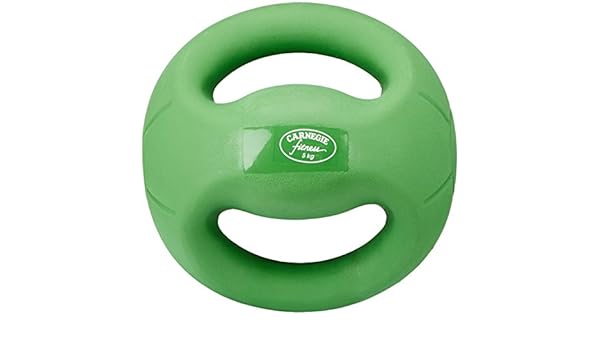 Carnegie 5 kg de Fuerza de fútbol balón Medicinal con Asas Fitness ...