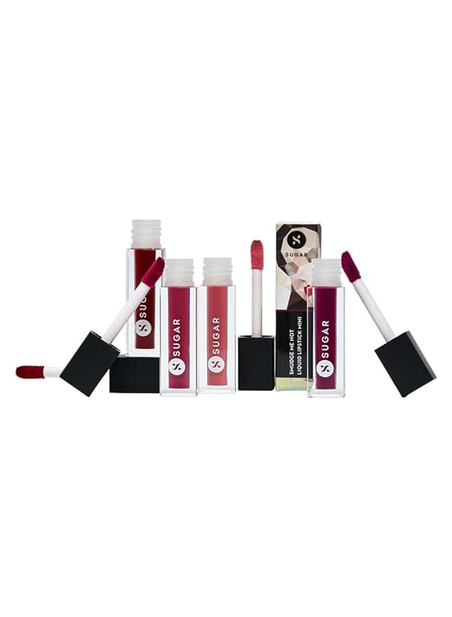 sugar smudge me not liquid mini lipstick bold set
