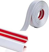 Zayejod 5M PVC Inside Outside Corner Trim Self-Adhesive Vinyl Moulding 2cm