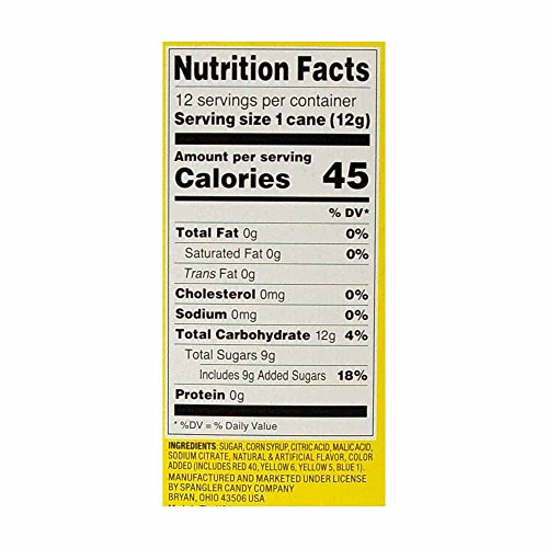 Sour Patch Kids Candy Canes 12 Pack Sour Then Sweet Pricepulse