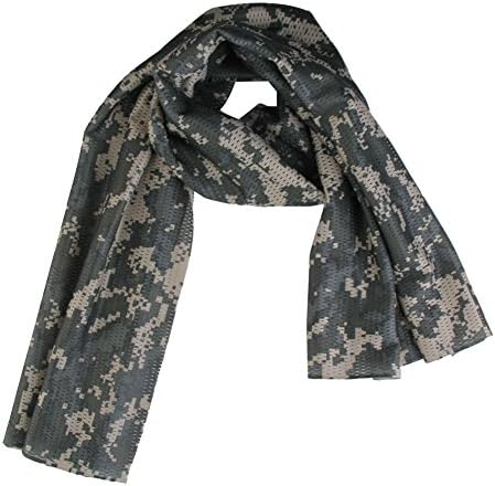XHSPORT Multi-cam Mesh Tactical Camo Scarf Sniper Jungle Desert Hunting Digital Woodland 12colors