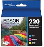 Epson T220520 DURABrite Ultra Color Combo Pack Standard Capacity Cartridge Ink (WF-2760, WF-2750, WF-2660, WF-2650, WF-2630, XP-424, XP-420, XP-320)