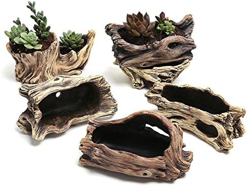 Root Shape Flower Pot Creative Root Carved Flowerpots For Succulents Fleshy Plants Clay Coarse Pottery Mini Pottery Flowerpot