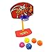 Parrot Toy, Pet Birds Chew Parakeet Bell Balls Parrot Toys Birdie Basketball Hoop Prop