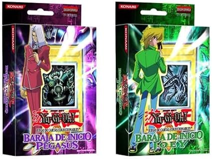 Amazon Com Yu Gi Oh Jueygo002 Baraja De Inicio Joey Pegasus Trading Cards Spanish Edition Random Selection Toys Games