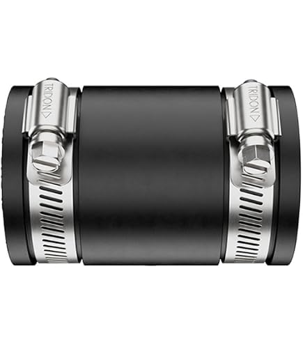 Fernco 4 In. Clay X 4 In. DWV Flexible PVC Coupling Fittings Connectors P1002 44