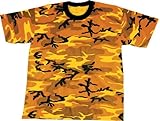 Savage Orange Camouflage Military T-Shirt