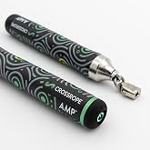 Crossrope AMP Smart Jump Rope Handles with Bluetooth App Connectivity | Count your jumps and follow workouts &amp; programs. Turn your Crossrope ropes into a full-body fitness experience. Mbrshp Req.