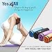 Yes4All Thick Yoga Mat with Carrying Strap – High Density Foam Yoga Mat – 1/2 inch Extra Thick and 68-inch Long Exercise Yoga Mat (Purple)