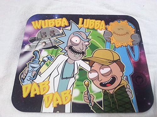 Rick and Morty 8" x 9" Roility Extracts Fabric Topped Dab Pad/Mat