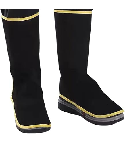 QeeLink Leather Welding Spats – Heat & Abrasion Resistant Boot Covers, Splash-Proof Shoe Protectors, Adjustable Velcro, 1 Pair (Cowhide)