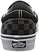 Vans Unisex Low-Top Trainers, Black Pewter Checkerboard, 10 US men