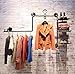 OTUGARE Industrial pipe clothing rack industrial pipe hung clothing rack clothing display rack The clothes store display rack wall-mounted clothing display rack