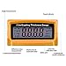 Mini Paint Thickness Tester Professional Digital Coating Meter Gauge LCD Display Paint Measure Tester Tool Instruments GM200/GM200A(Yellow)