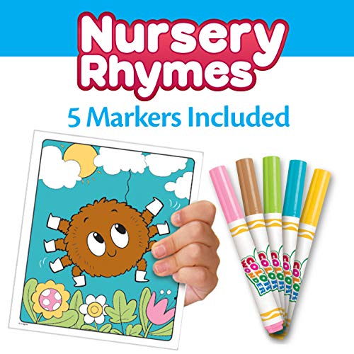 Crayola Nursery Rhymes, Mess Free Pages & Markers Color Wonder