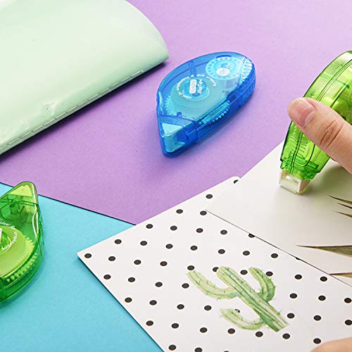 Glue Runner Permanent, Double Sided Adhesive Scrapbook Runner Tape