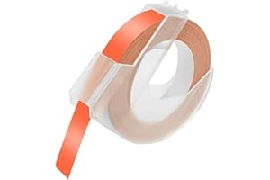 Embossing Tape Embossing Label Tape Home Supplies for Long Lasting Scratch Use Embossing Device Labels