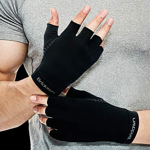 Bridawn Arthritis Compression Gloves Copper Fit Gloves Women Men High