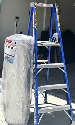 Double Bubble Reflective Foil Insulation: (4 X 50 Ft Roll) Industrial Strength Radiant Barrier, Thermal Insulation for Weatherproofing Garages, Attics, Sheds, RV Windows, More!
