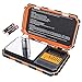 [Upgraded] KeeKit Digital Mini Scale, 200g 0.01g Pocket Scale with 50g Calibration Weight, Electronic Smart Scale with Tare & LCD Backlit Display for Food, Tablets, Jewelry (Battery Included) - Orange