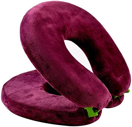 Funarrow Travel Pillow Neck & Head Support Pillow, Comfortable Home Office Travel Multi-Function Folding Pillow