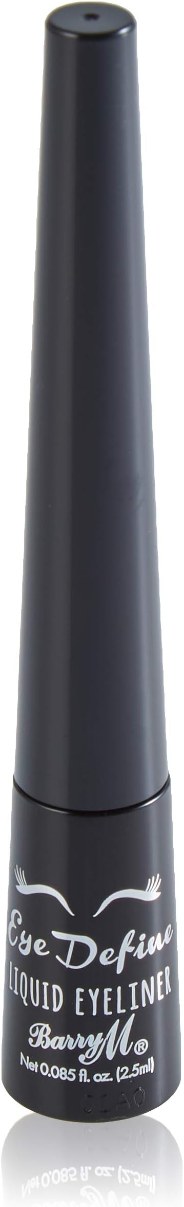 Barry M Eye Define Liquid Eyeliner Ebony – Precision Felt Tip, Long Lasting