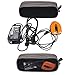 Laptop Chargers Case,Zipper Mesh Laptop Adapter Case,Universal Electronics Accessories Travel Organizer/Carry Case/Bag/Pouch/Sleeve for Laptop Notebook Tablet Power/Mouse/Cord/USB Accessories,Brown