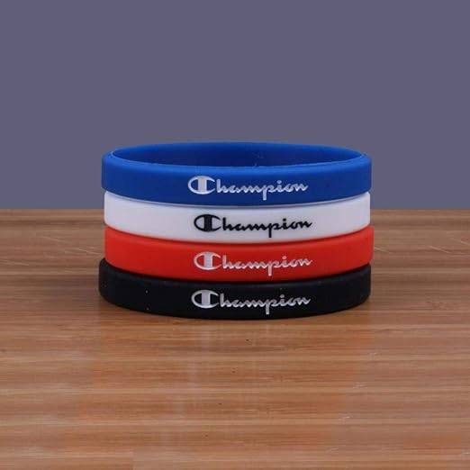 DuDuDu Pulseras De Silicona Campeón de Silicona Pulsera Creativa ...