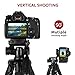 ESDDI UPDATED Camera Tripod 67''/170cm Lightweight Portable Travel Tripod for Camera with Phone Holder and Quick Release Plate for Canon Nikon Sony Samsung Olympus with Carrying Bag Load Capacity 11lb