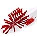 Sigg Cleaning Brush - Designed for All Water Bottles - Dishwasher Safe - BPA Free - Lightweight - White and Red, 1pack
