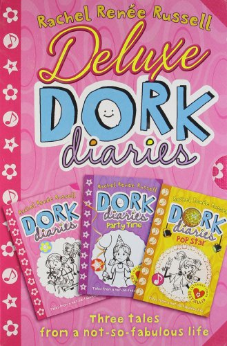 Dork Diaries Collection Rachel Renee Russell 4 Books Set