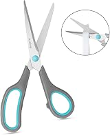 Asdirne 4pc Scissors Set Stainless Steel Blades Soft Grip Household Office view 2