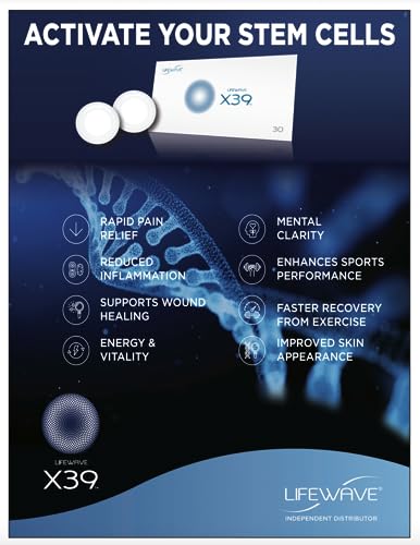 Lifewave x39 stem cell therapy, activate, regenerate! 30 patches