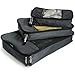 TravelWise Packing Cubes - 3 Piece Set (Black)