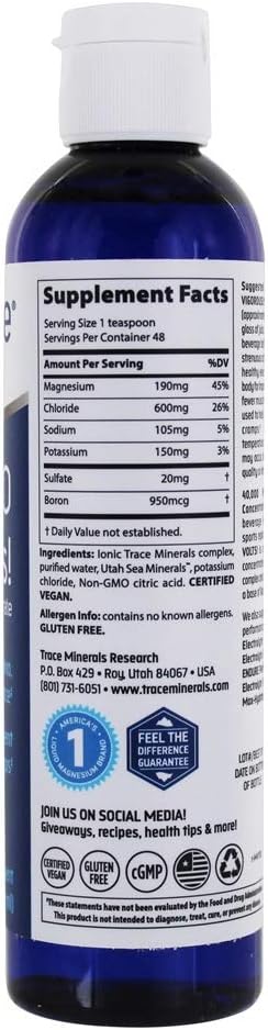 Trace Minerals 40,000 Volts, 8-Ounce: Health & Personal Care